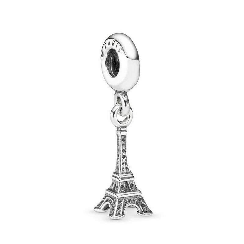 Pandora Eiffel Tower Dangle Charm Ireland - Sterling Silver - 527016IBO